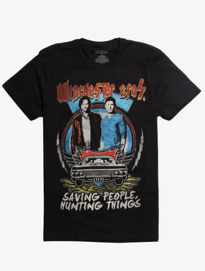 supernatural bros t shirt